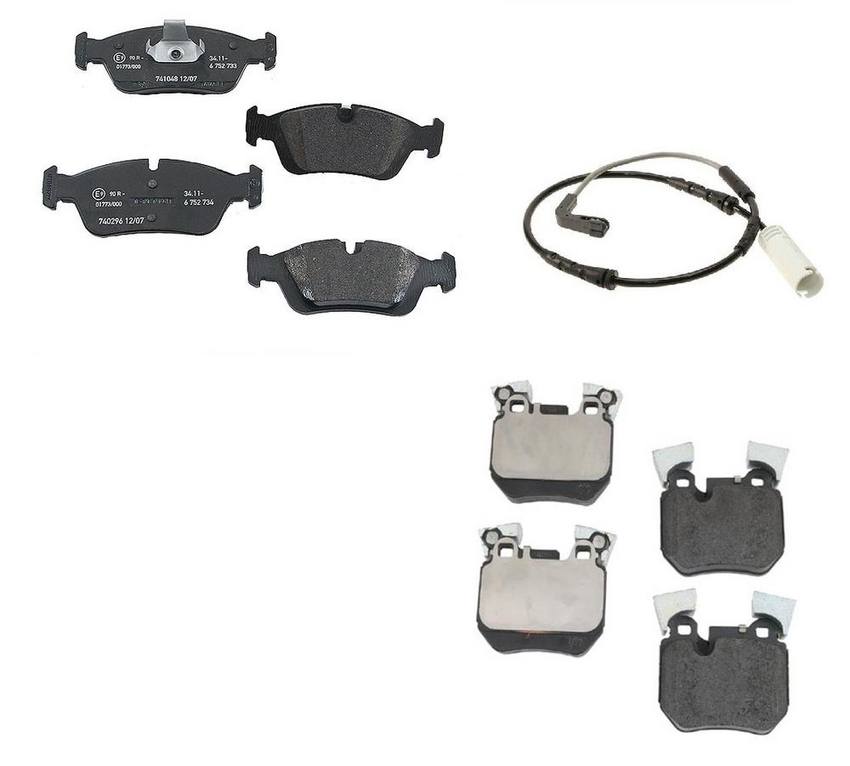 BMW Disc Brakes Kit - Pads Front and Rear